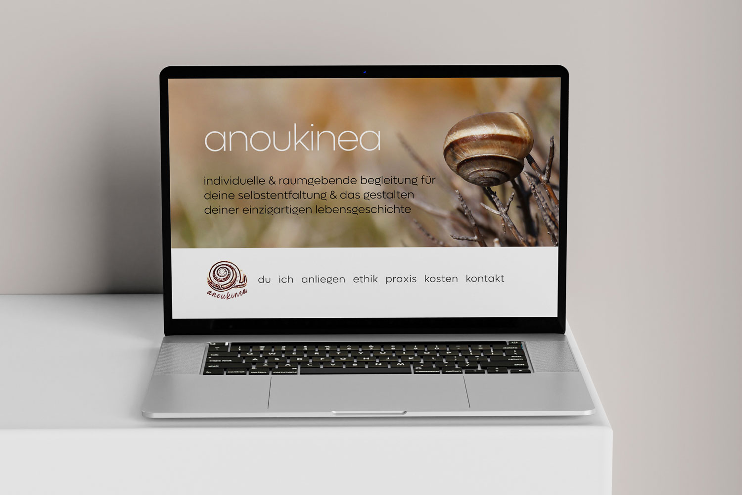 WordPress Agentur Biel: Webdesign für anoukinea – kinesiologie und akasha-chronik